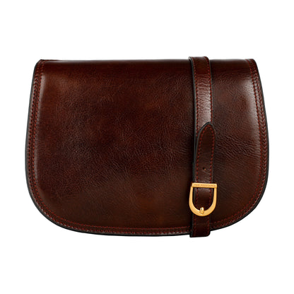 Leder Cross Body Bag - Moonfleet
