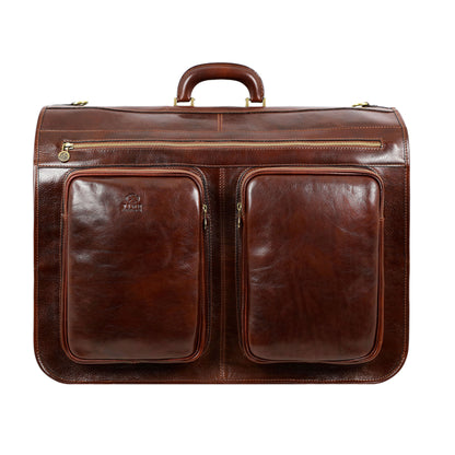 Leather Garment Bag - The Big Sleep