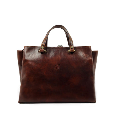 Leather Tote Bag Shoulder Bag for Women – The Scarlet Letter For Women Time Resistance   