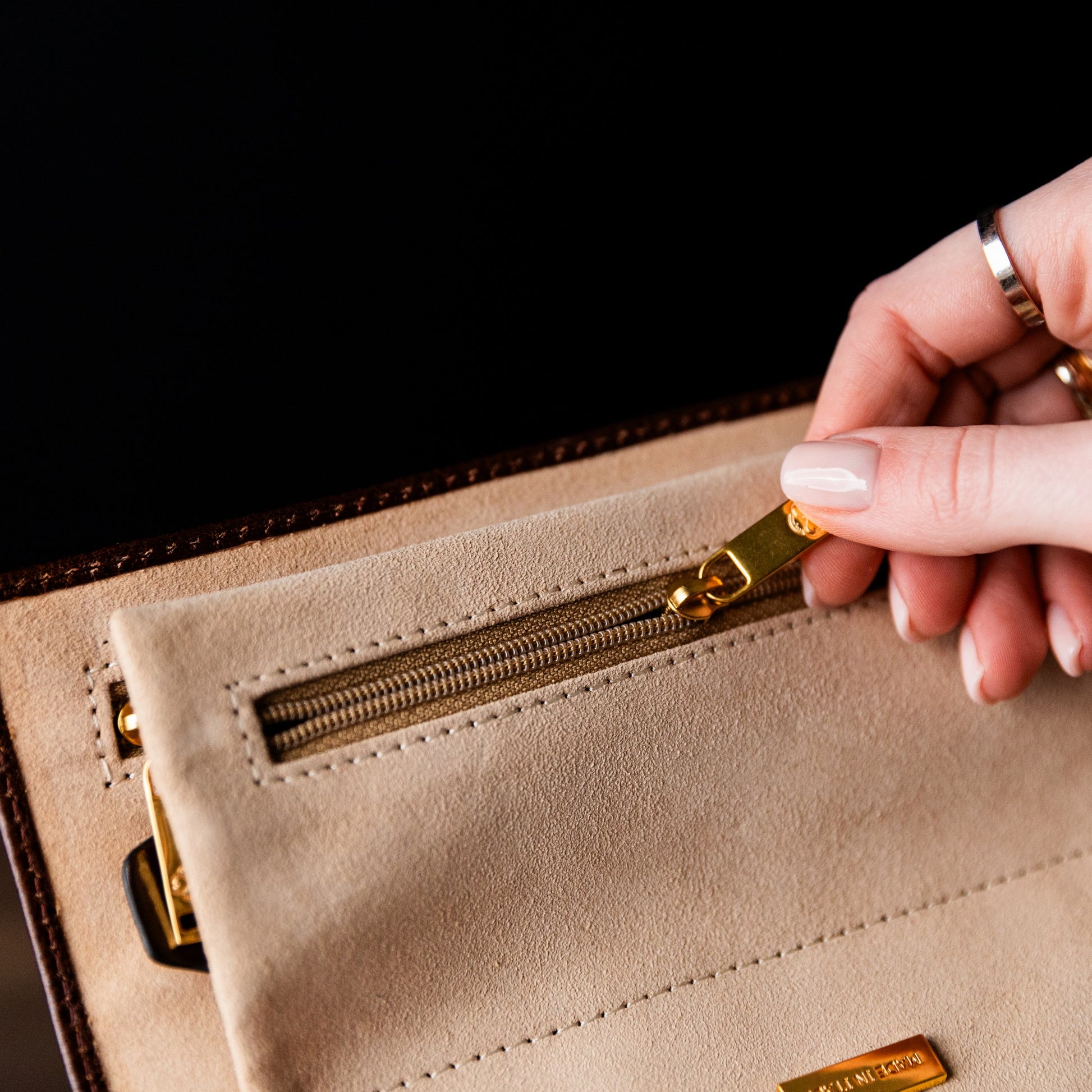 Leather Jewelry Case - Madame Bovary Accessories Time Resistance   