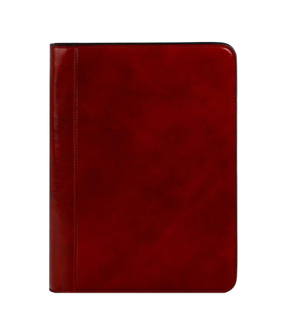 Womens Leather A4 Documents Folder Organizer - Candide