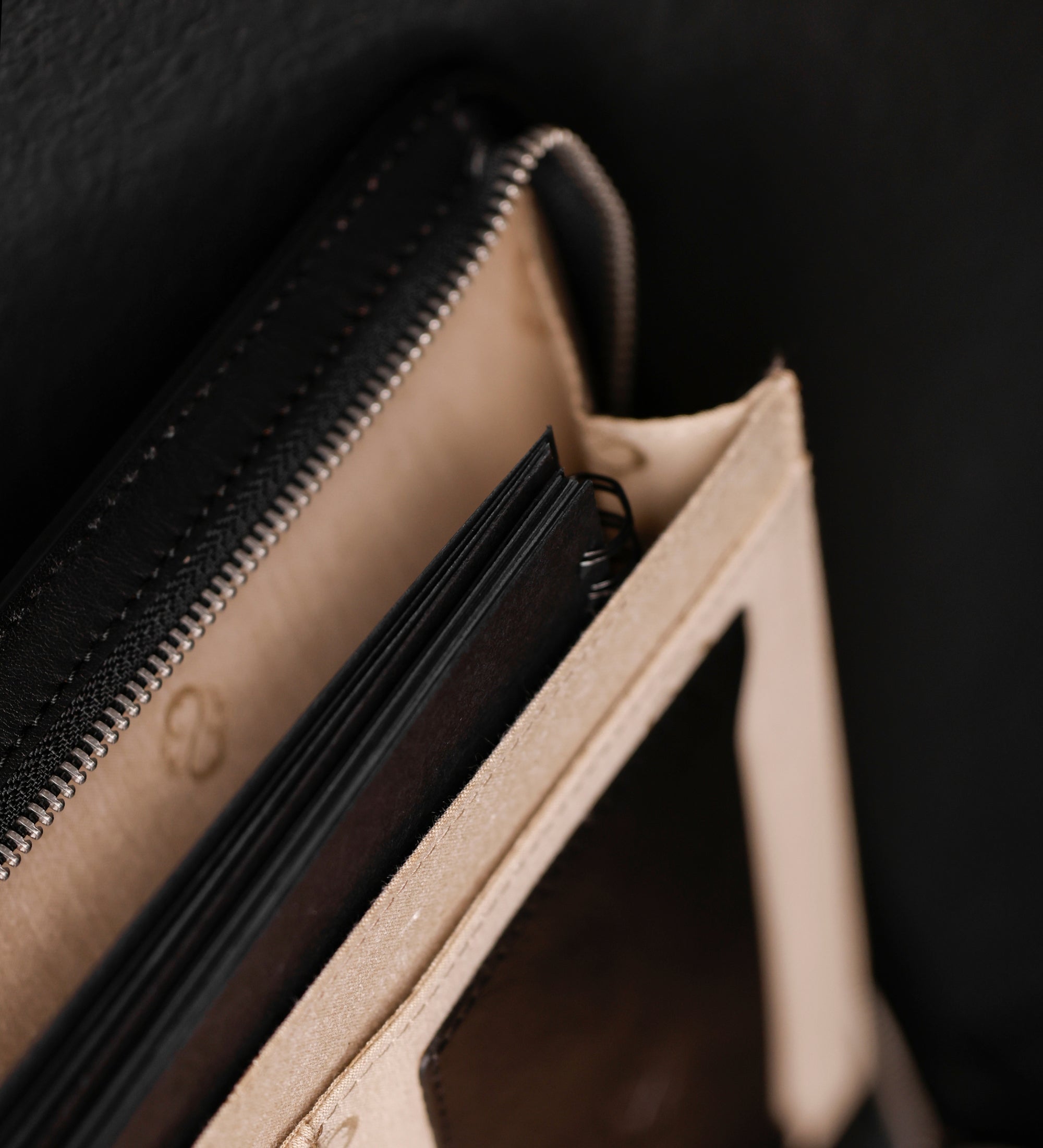 Leather A4 Documents Folder Organizer - Candide