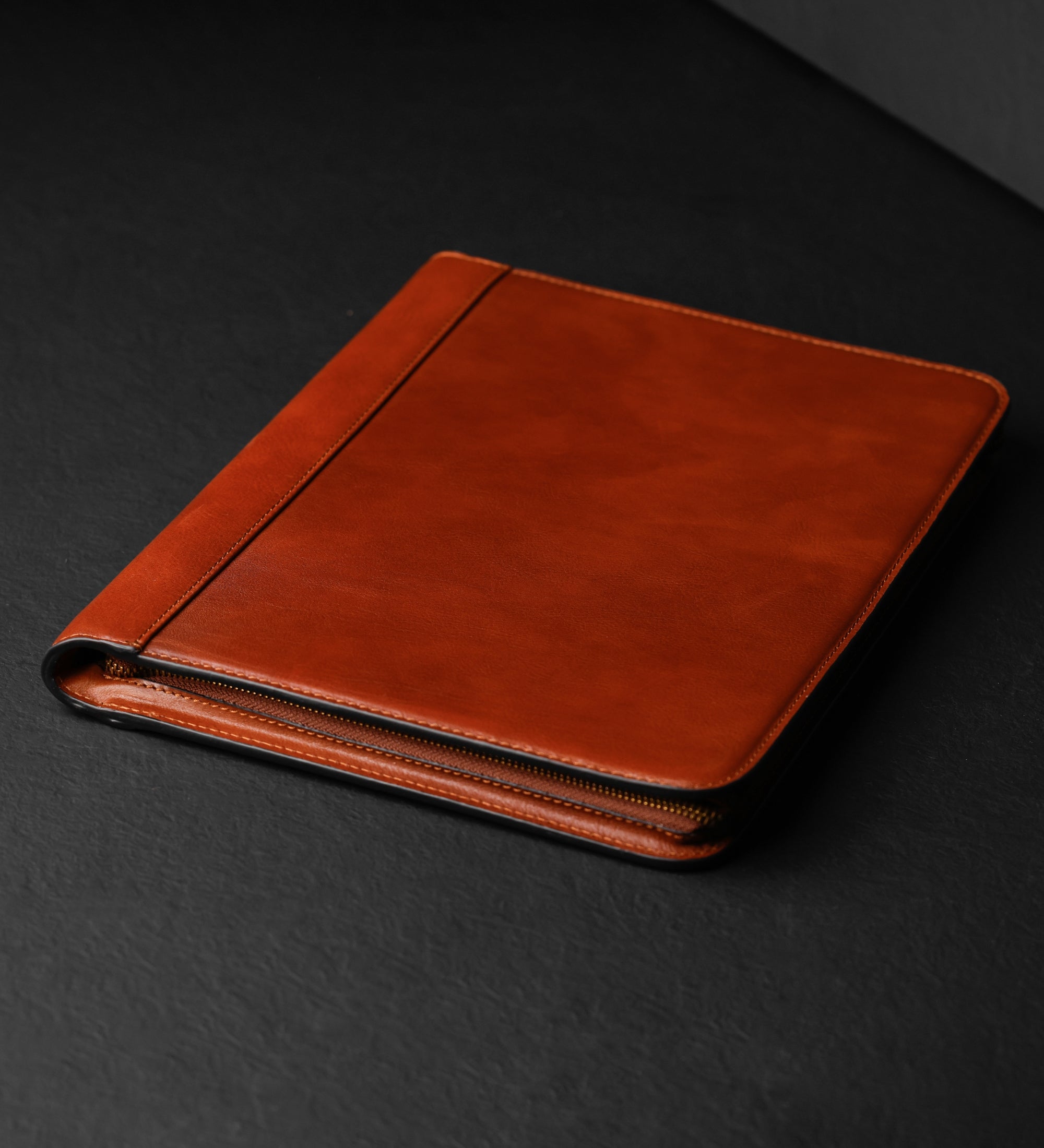 Leather A4 Documents Folder Organizer - Candide
