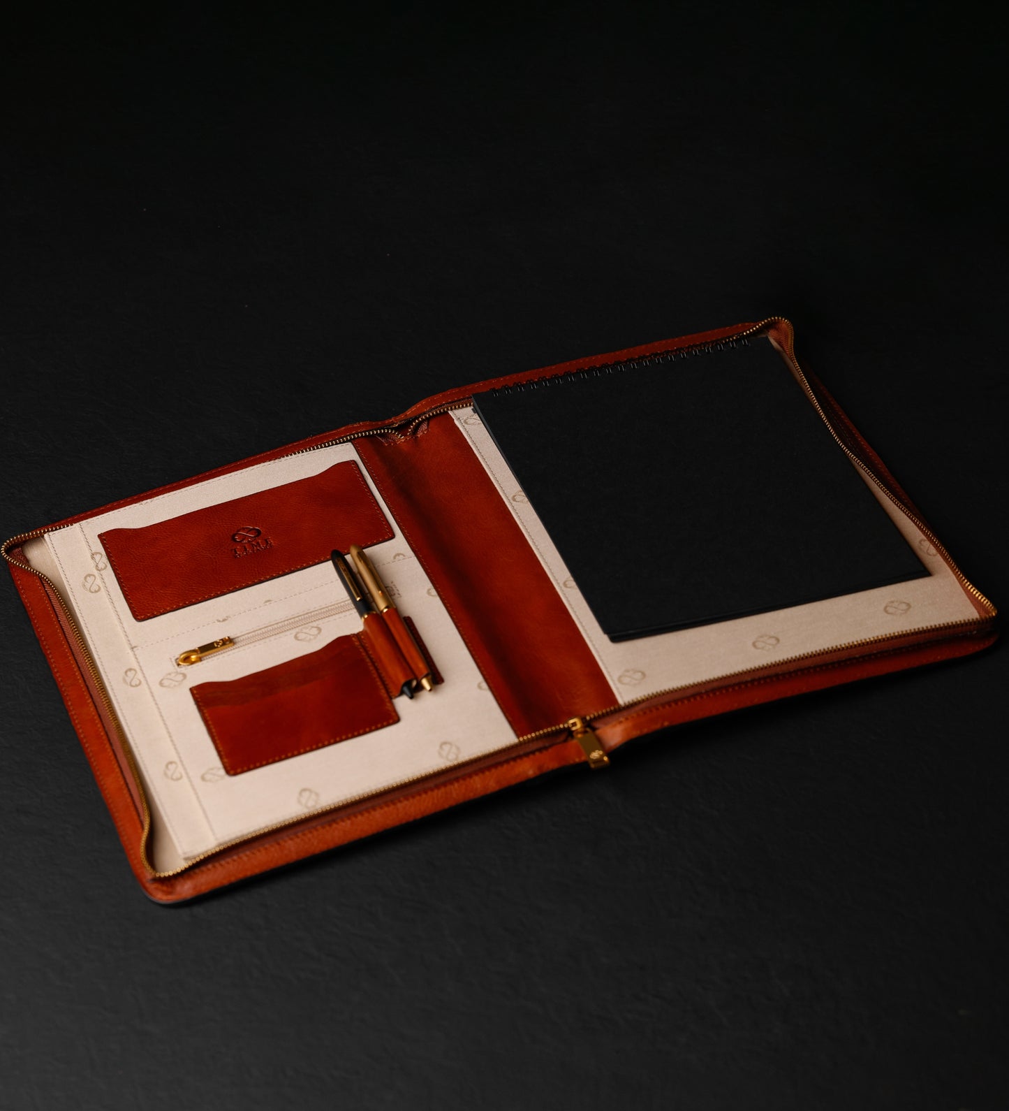 Porte-documents A4 en cuir - Candide