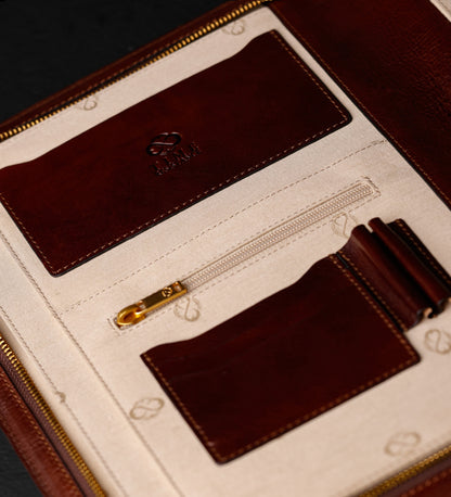 Porte-documents A4 en cuir - Candide