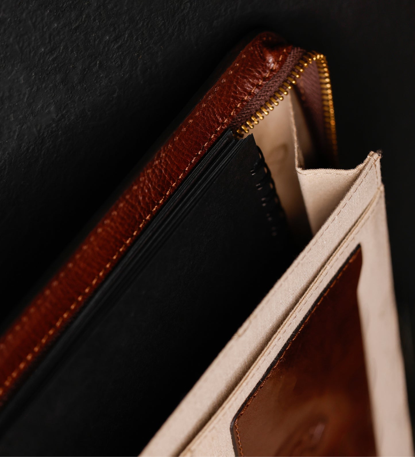 Porte-documents A4 en cuir - Candide