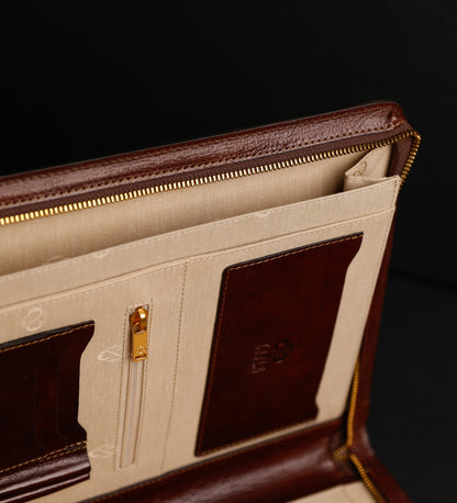 Porte-documents A4 en cuir - Candide
