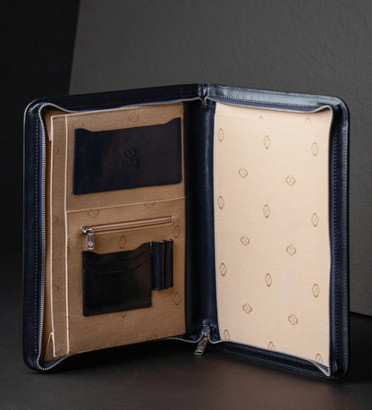 Porte-documents A4 en cuir - Candide