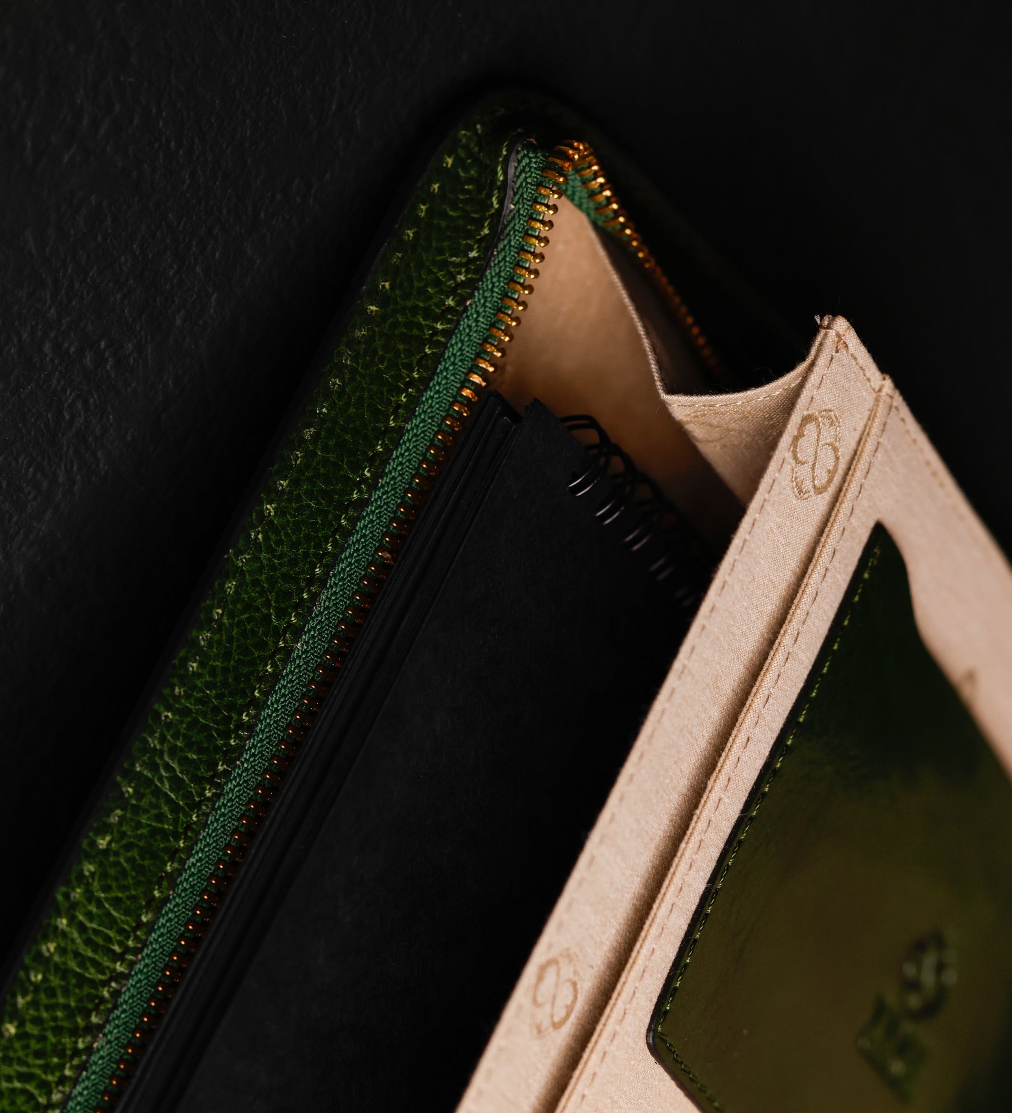 Leather A4 Documents Folder Organizer - Candide