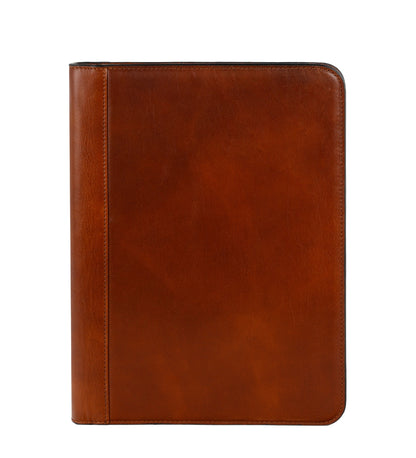 Womens Leather A4 Documents Folder Organizer - Candide