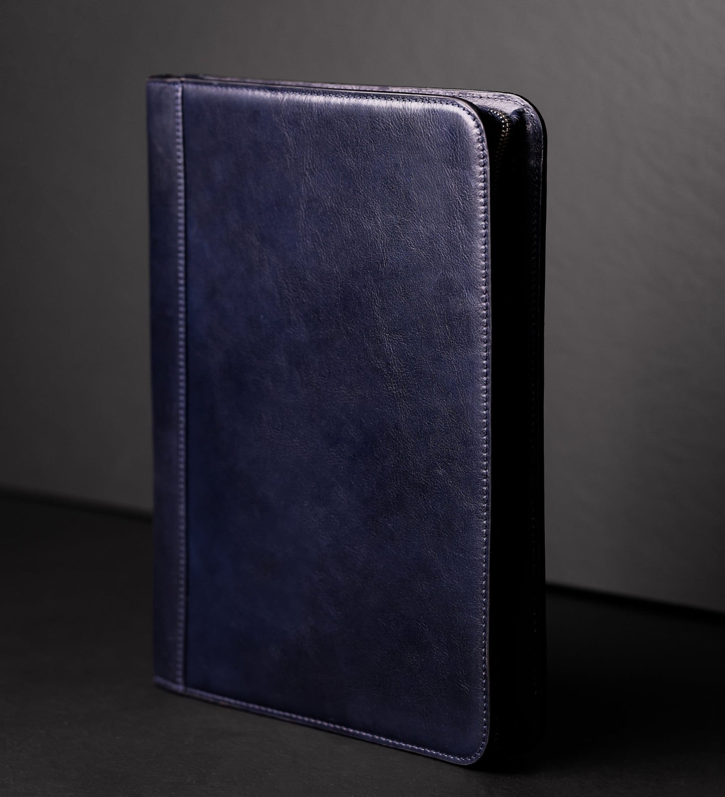 Womens Leather A4 Documents Folder Organizer - Candide