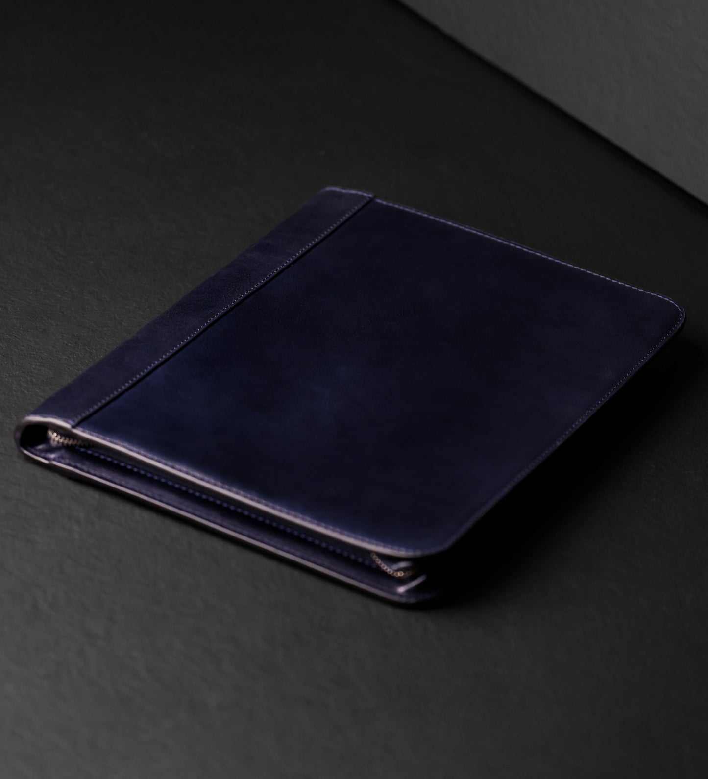 Womens Leather A4 Documents Folder Organizer - Candide