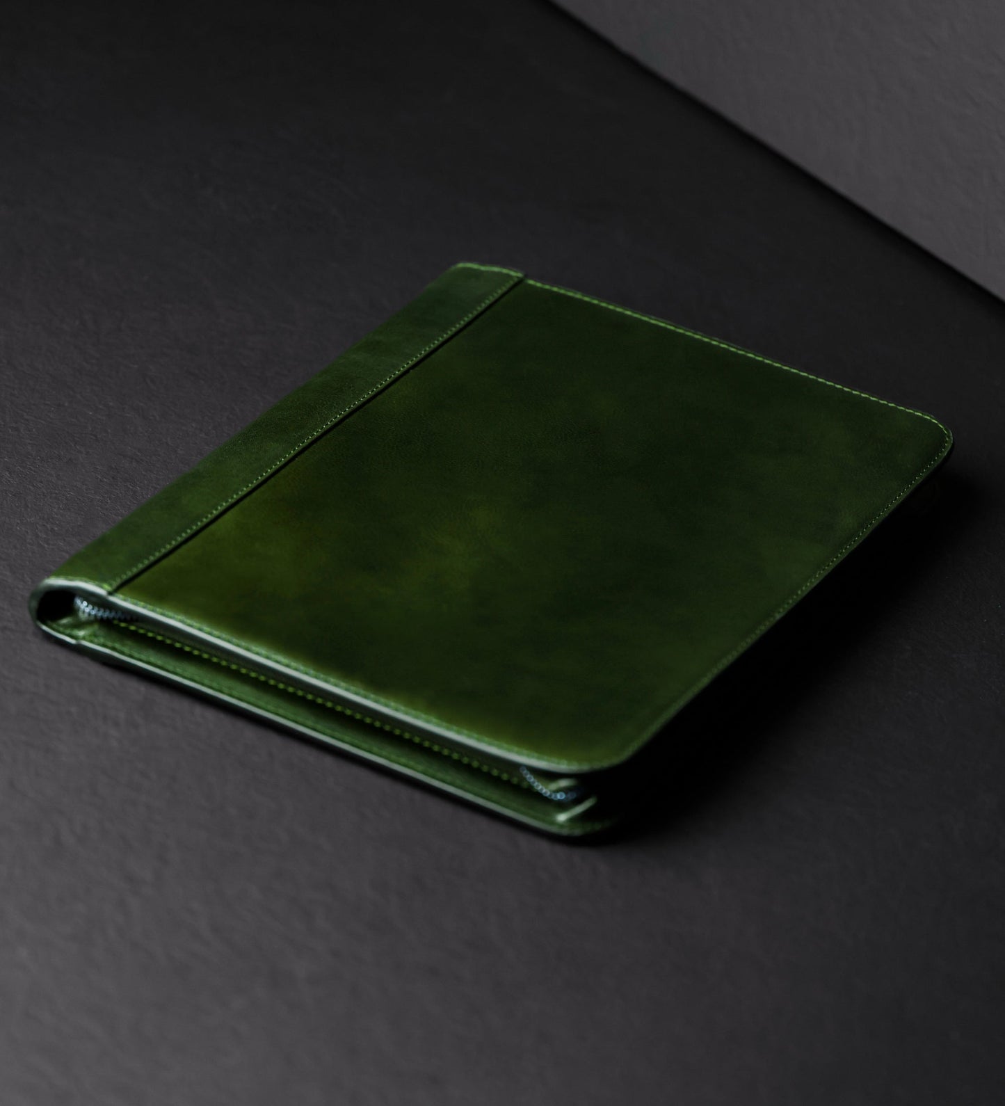 Womens Leather A4 Documents Folder Organizer - Candide