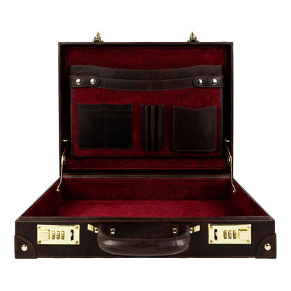 Grand attaché-case en cuir Porte-documents - Parade's End