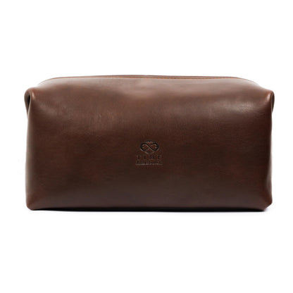Trousse de toilette en cuir - Four Past Midnight