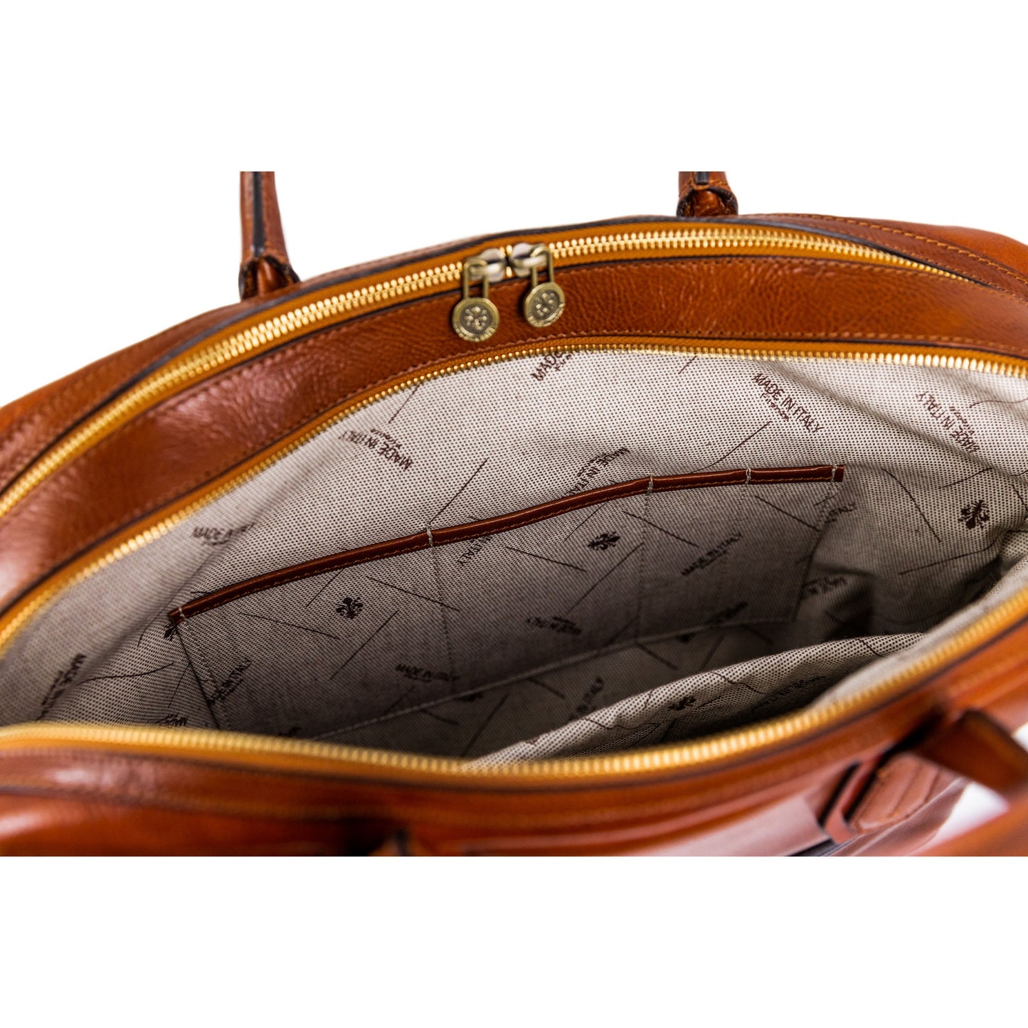 Grand sacoche en cuir pour ordinateur portable - Nostromo
