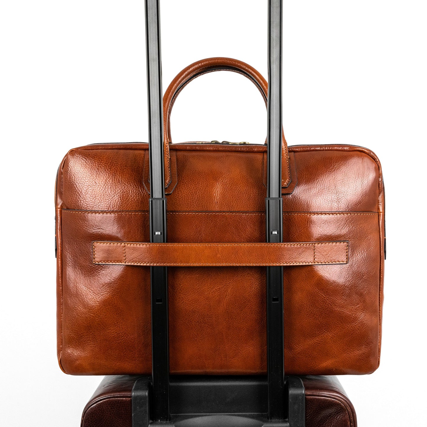 Grand sacoche en cuir pour ordinateur portable - Nostromo