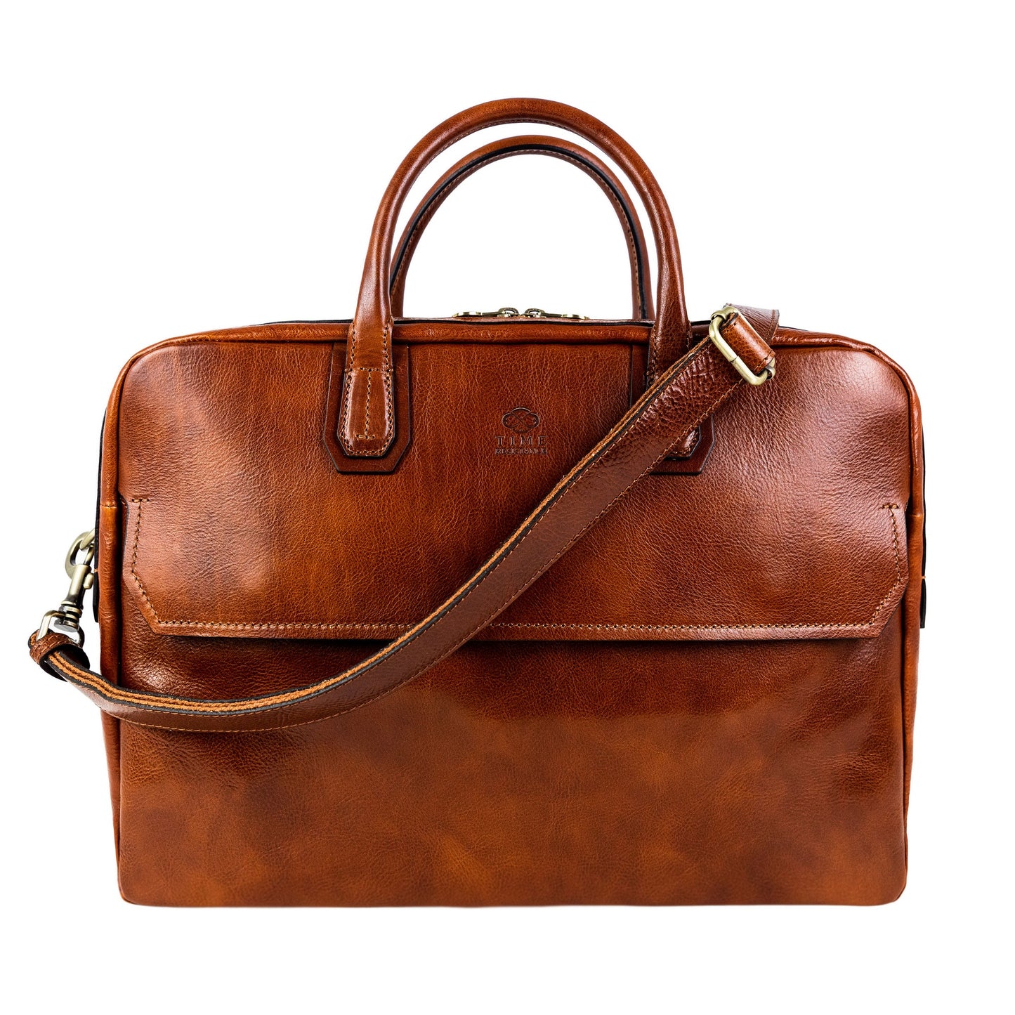 Grand sacoche en cuir pour ordinateur portable - Nostromo