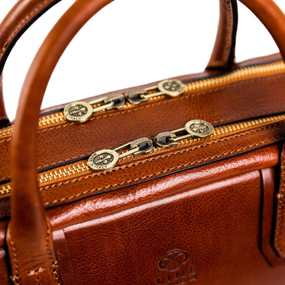 Grand sacoche en cuir pour ordinateur portable - Nostromo
