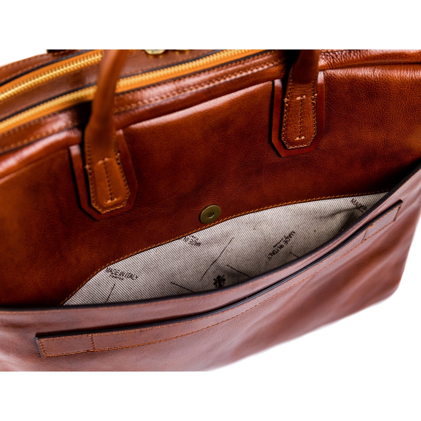 Grand sacoche en cuir pour ordinateur portable - Nostromo
