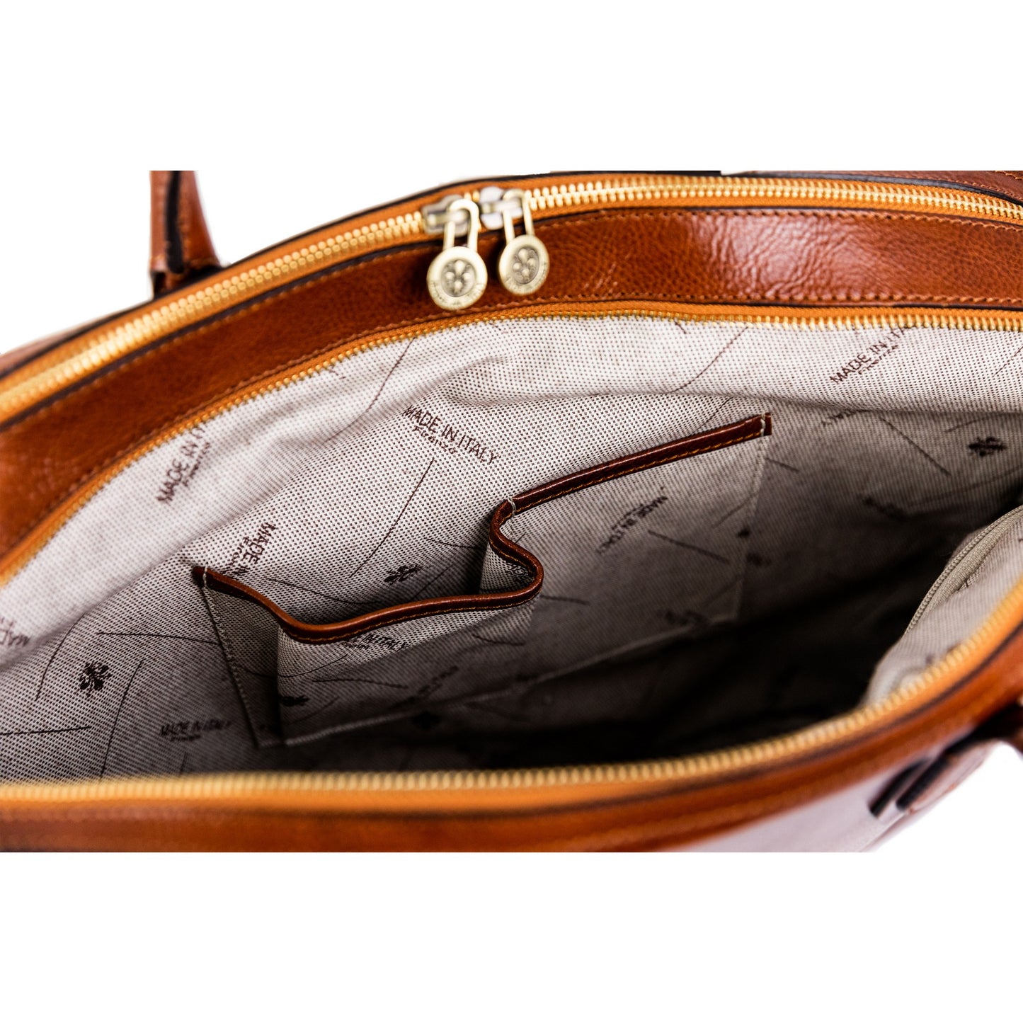 Grand sacoche en cuir pour ordinateur portable - Nostromo
