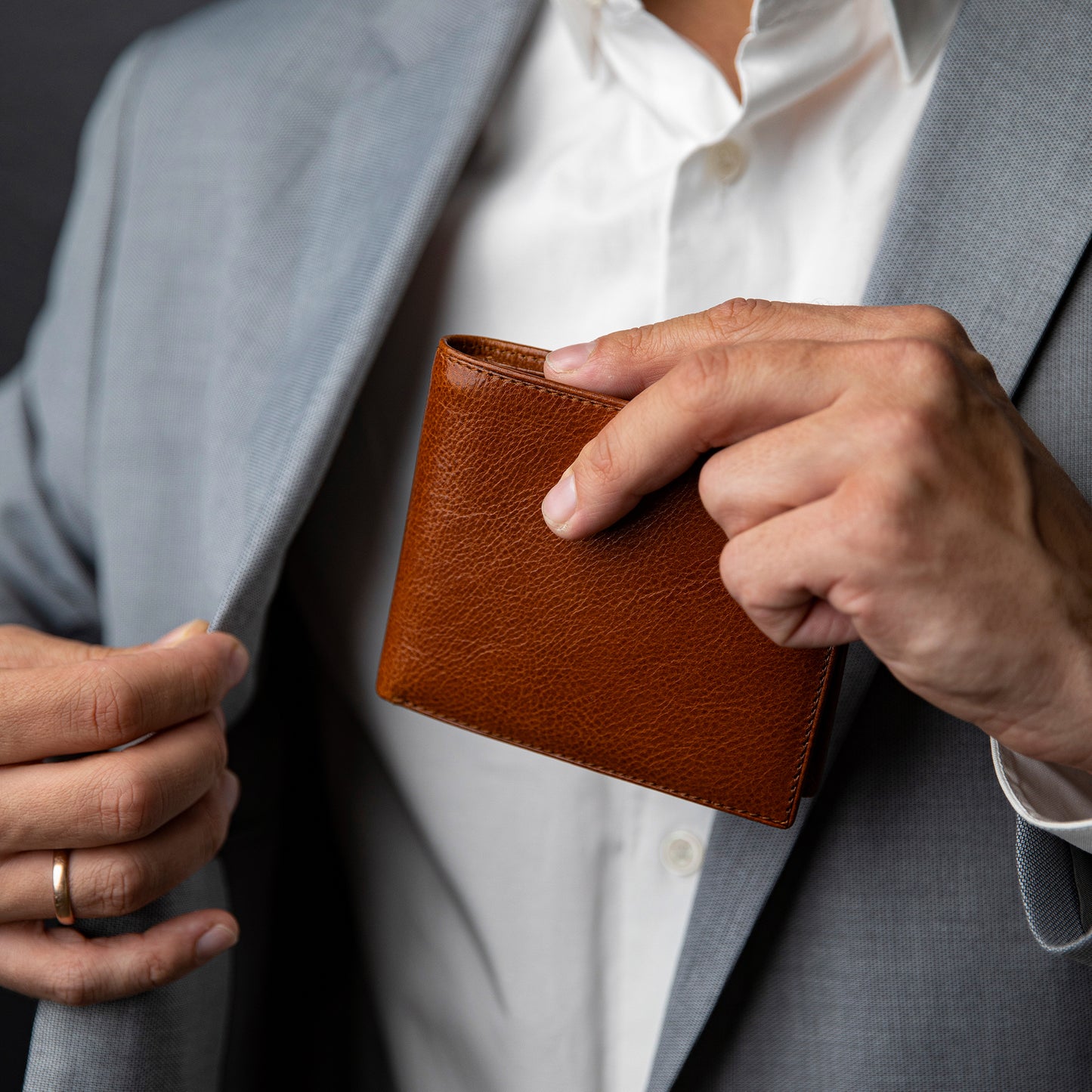 Leather Bifold Wallet - Daniel