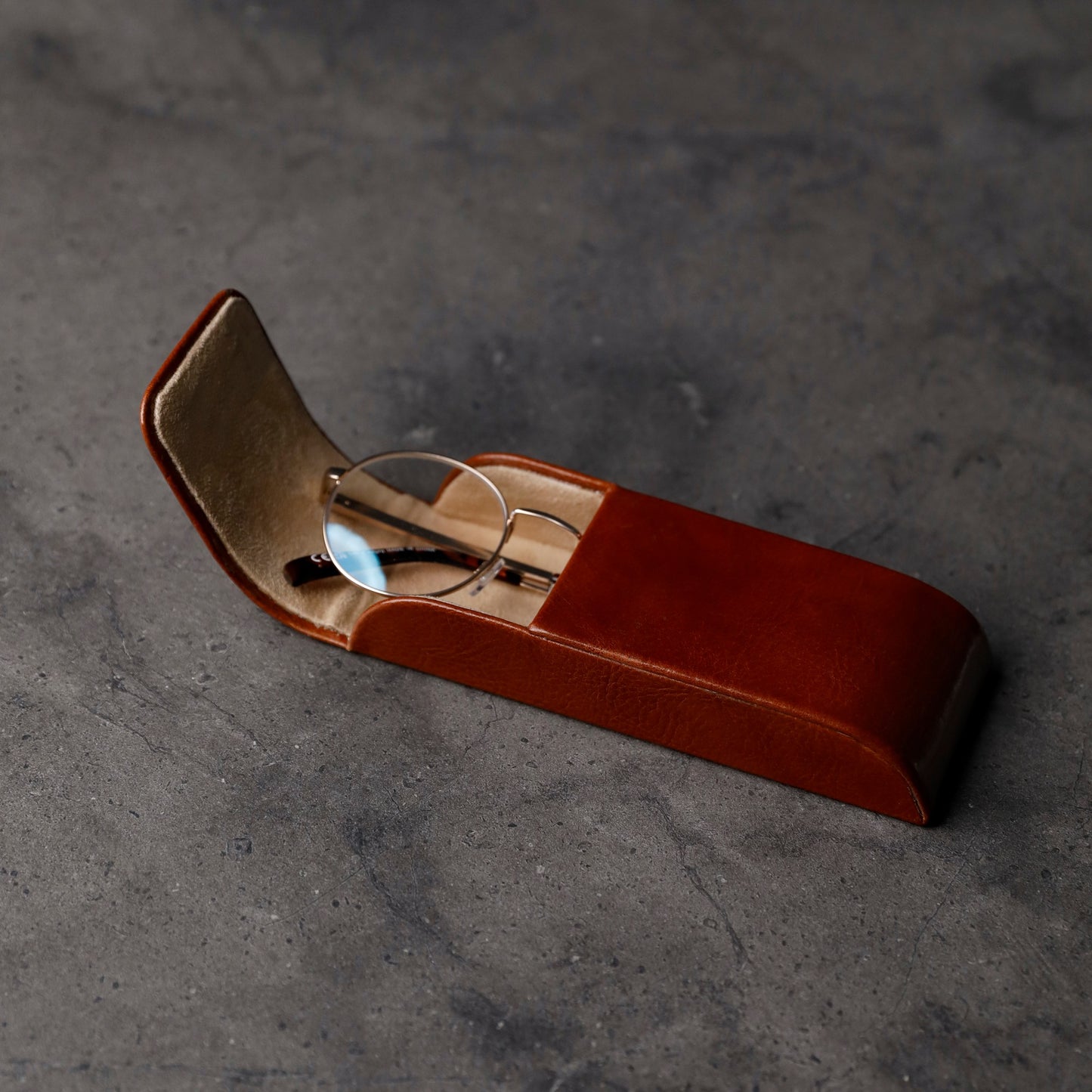 Leather Glasses Case - The Sign of Four