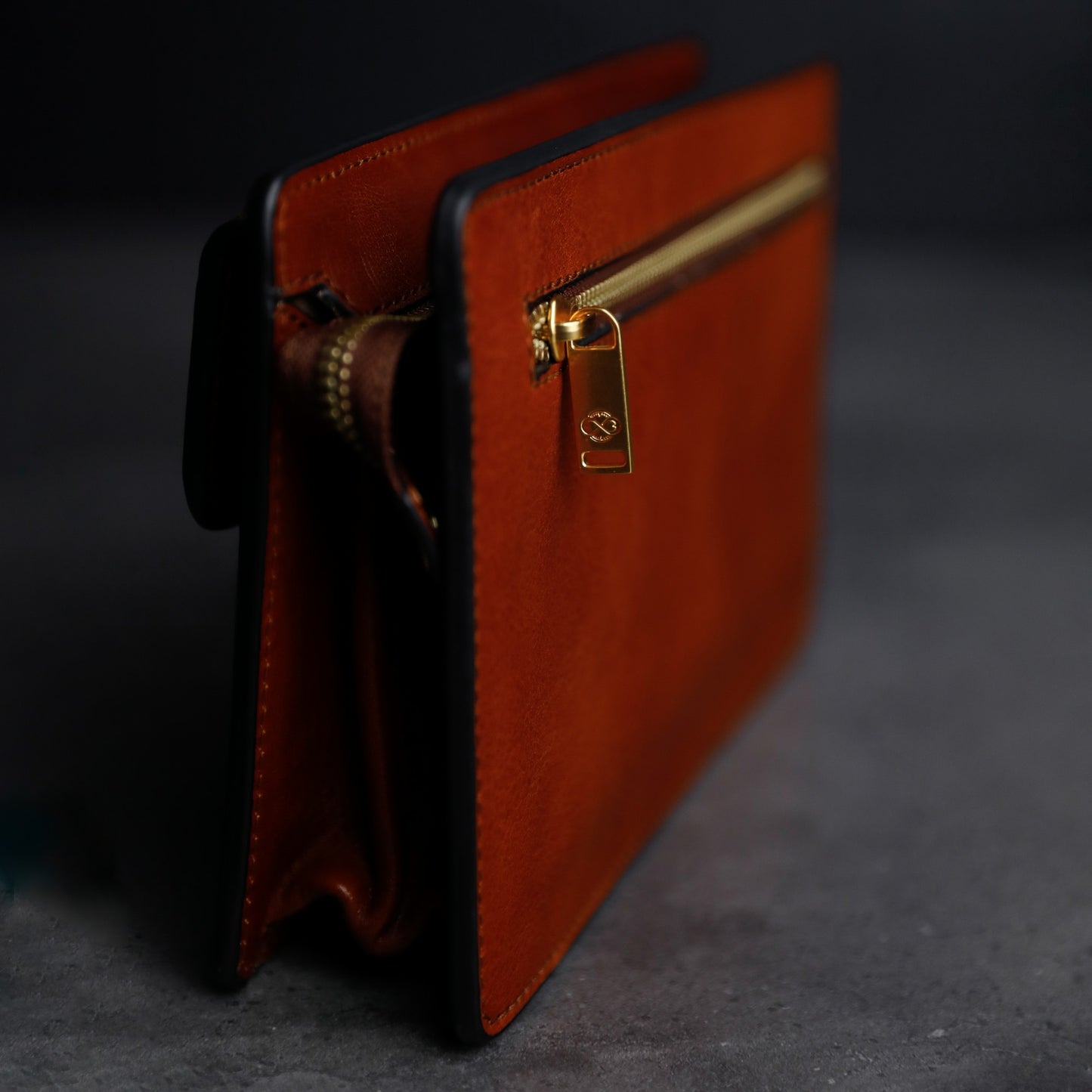 Pochette en cuir - Decameron