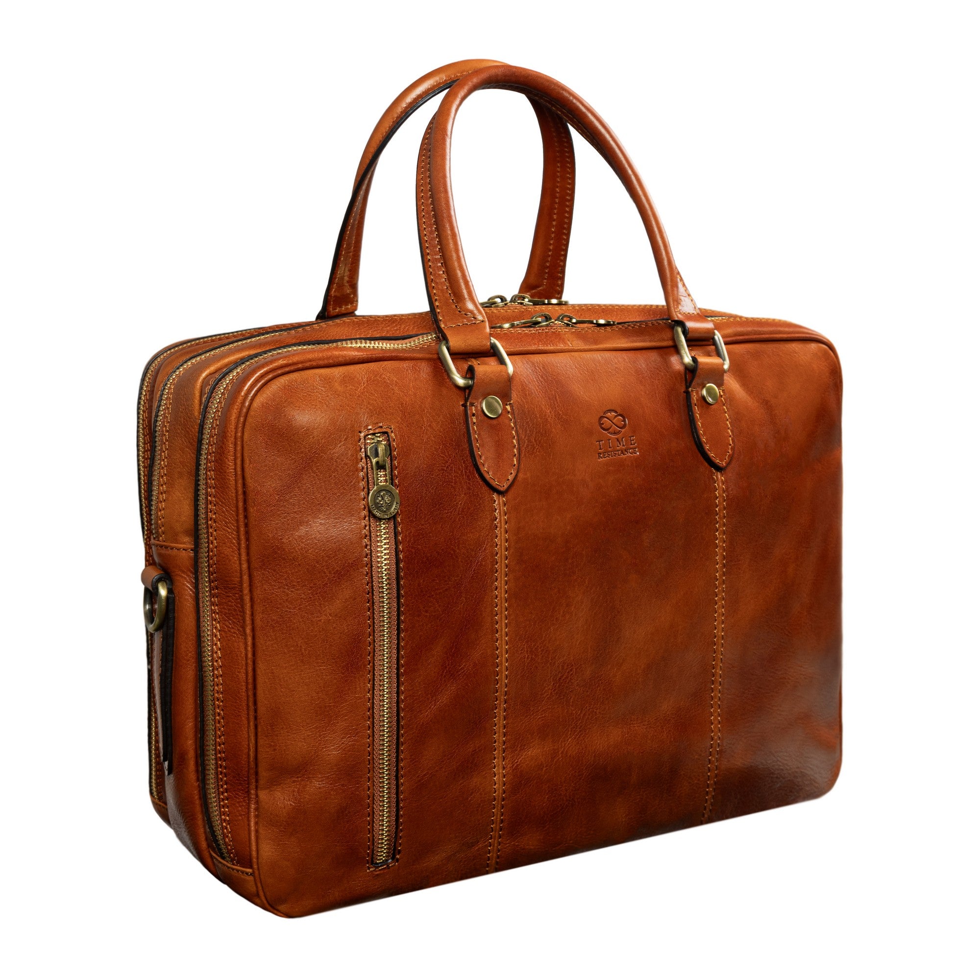A Farewell to Arms Leather Convertible Briefcase Backpack