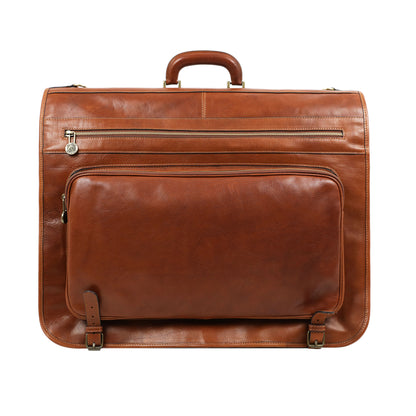 Leather Garment Bag - The Big Sleep