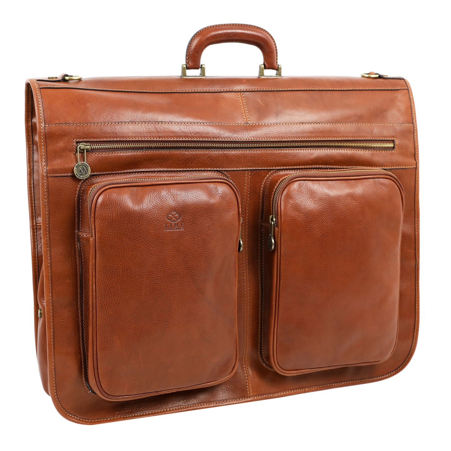 Leather Garment Bag - The Big Sleep