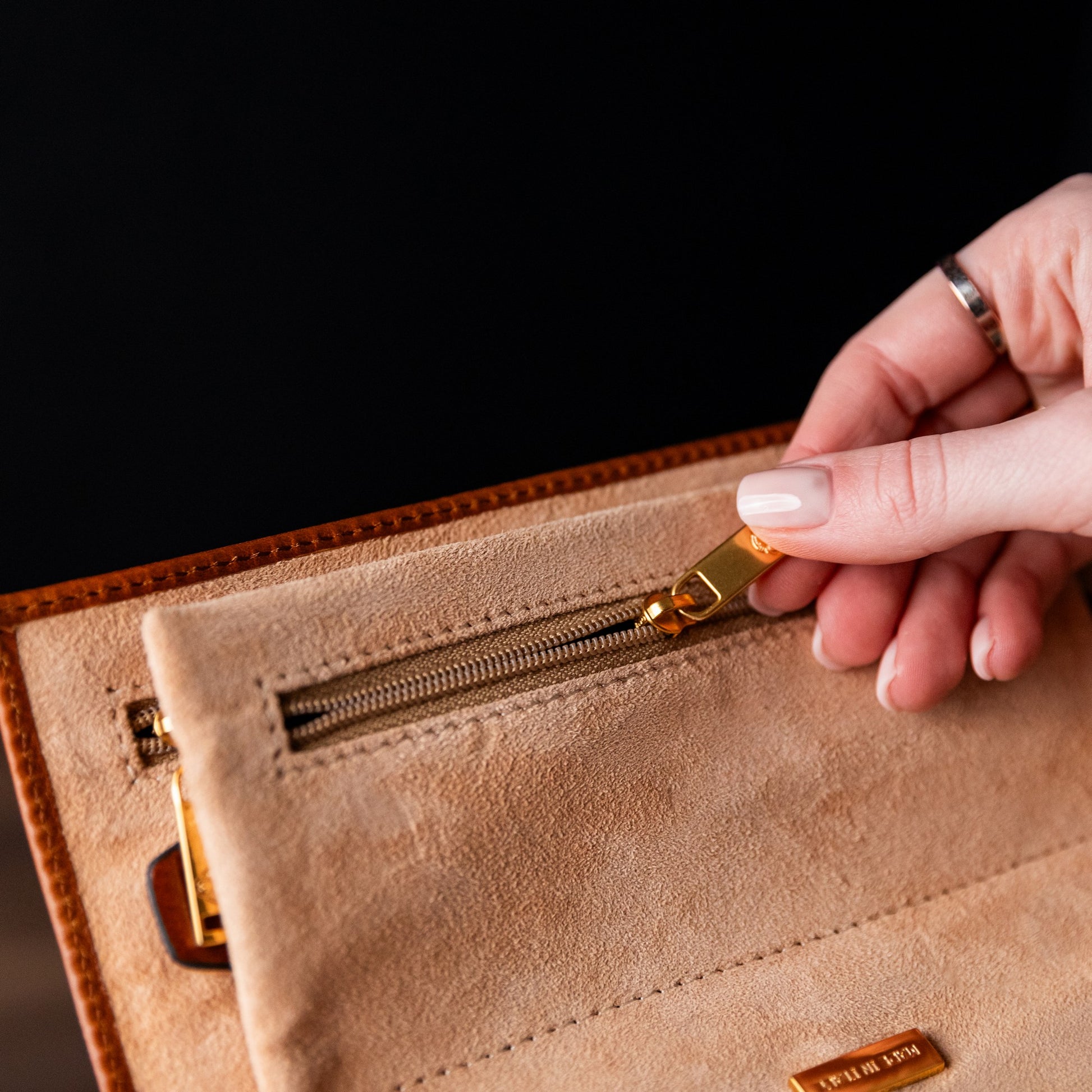 Leather Jewelry Case - Madame Bovary Accessories Time Resistance   