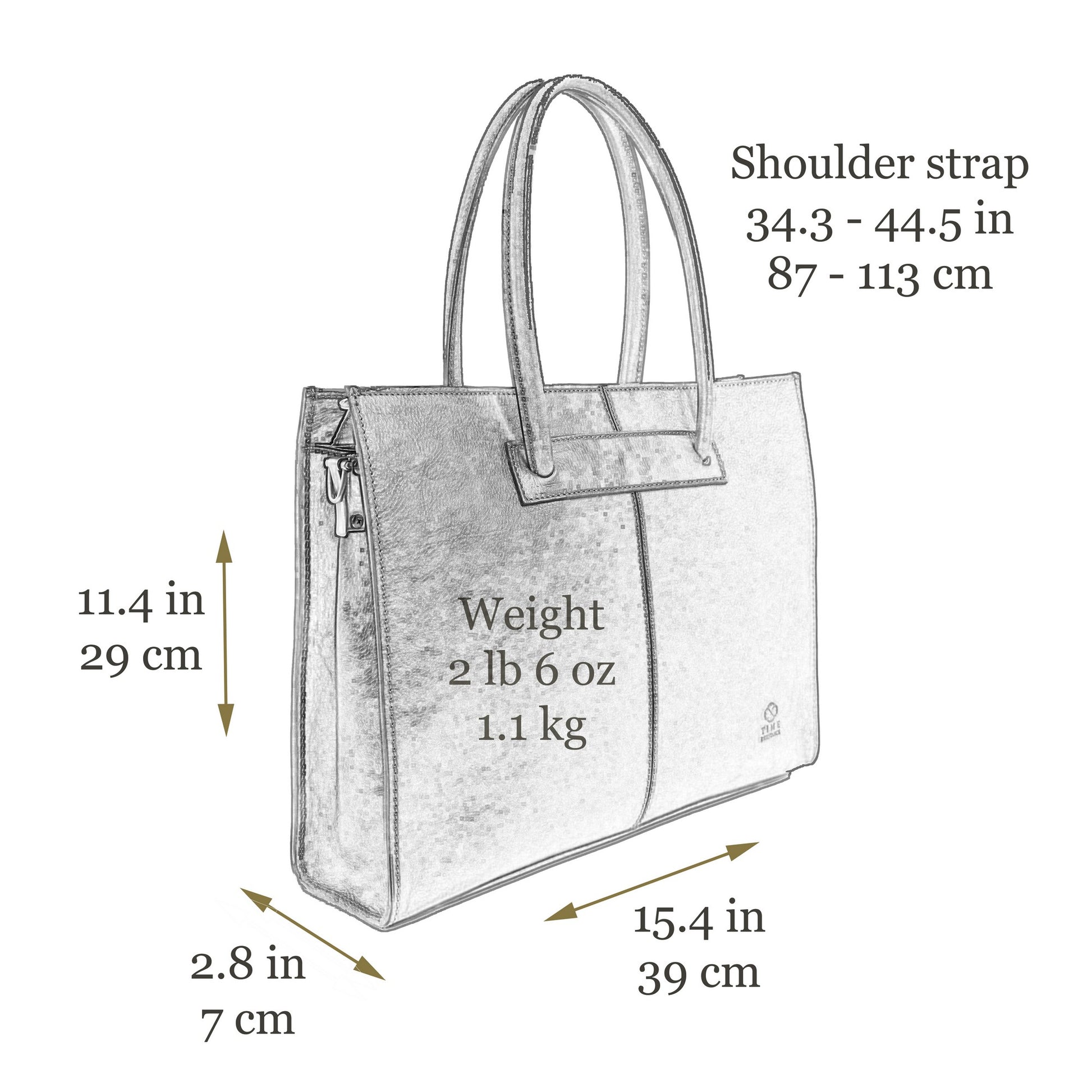 Leather Handbag Shoulder Bag - Anna Karenina For Women Time Resistance   