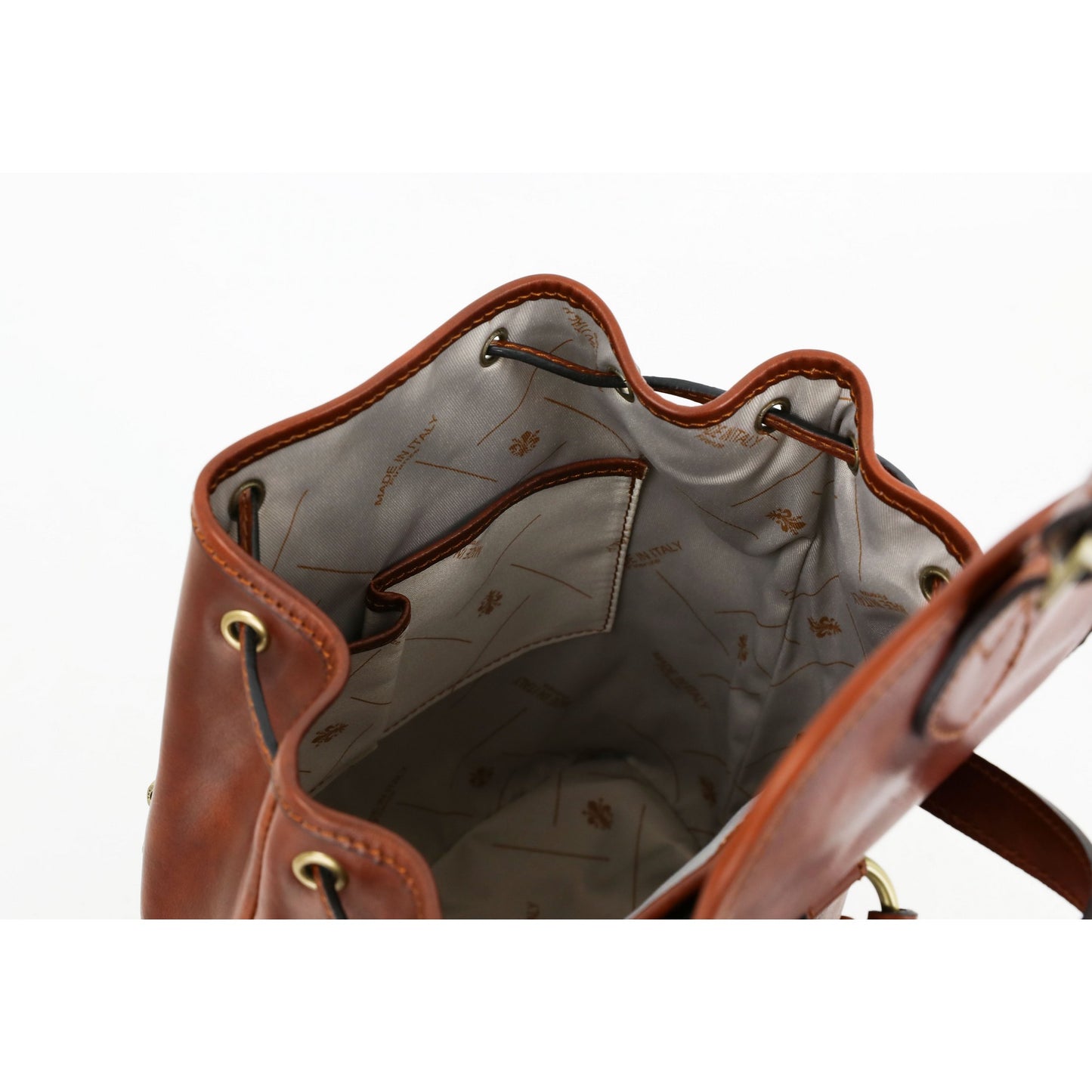 Sac à dos en cuir - White Noise