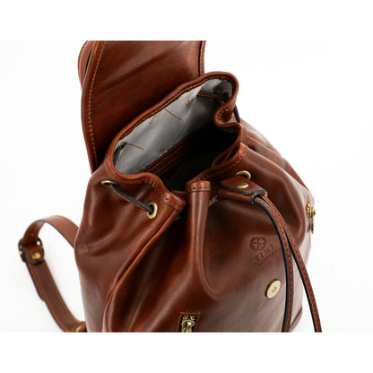 Sac à dos en cuir - White Noise
