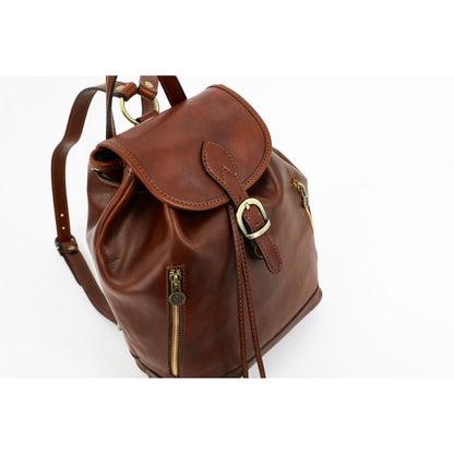 Sac à dos en cuir - White Noise