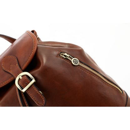 Sac à dos en cuir - White Noise