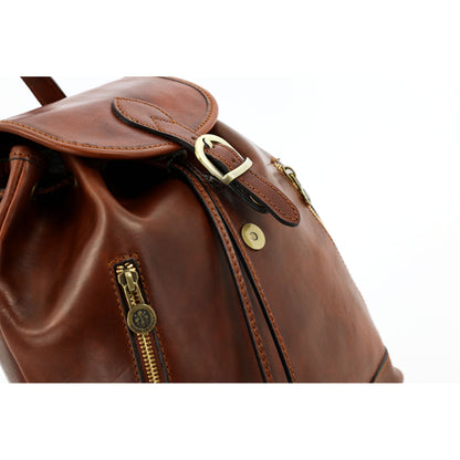 Sac à dos en cuir - White Noise