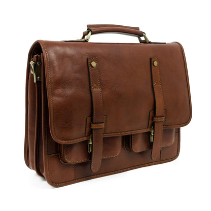 Leather Briefcase Backpack - A Midsummer Night's Dream