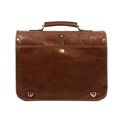 Leather Briefcase Backpack - A Midsummer Night's Dream