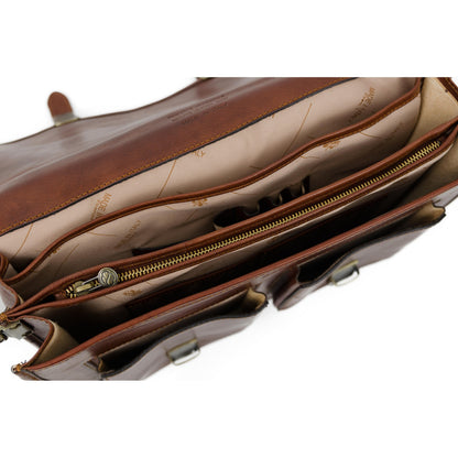 Leather Briefcase Backpack - A Midsummer Night's Dream