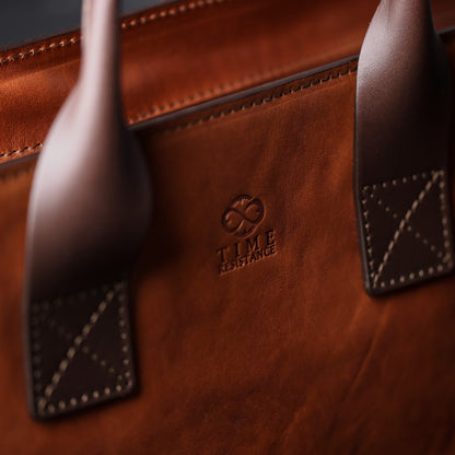 Porte-documents en cuir - Wide Sargasso Sea