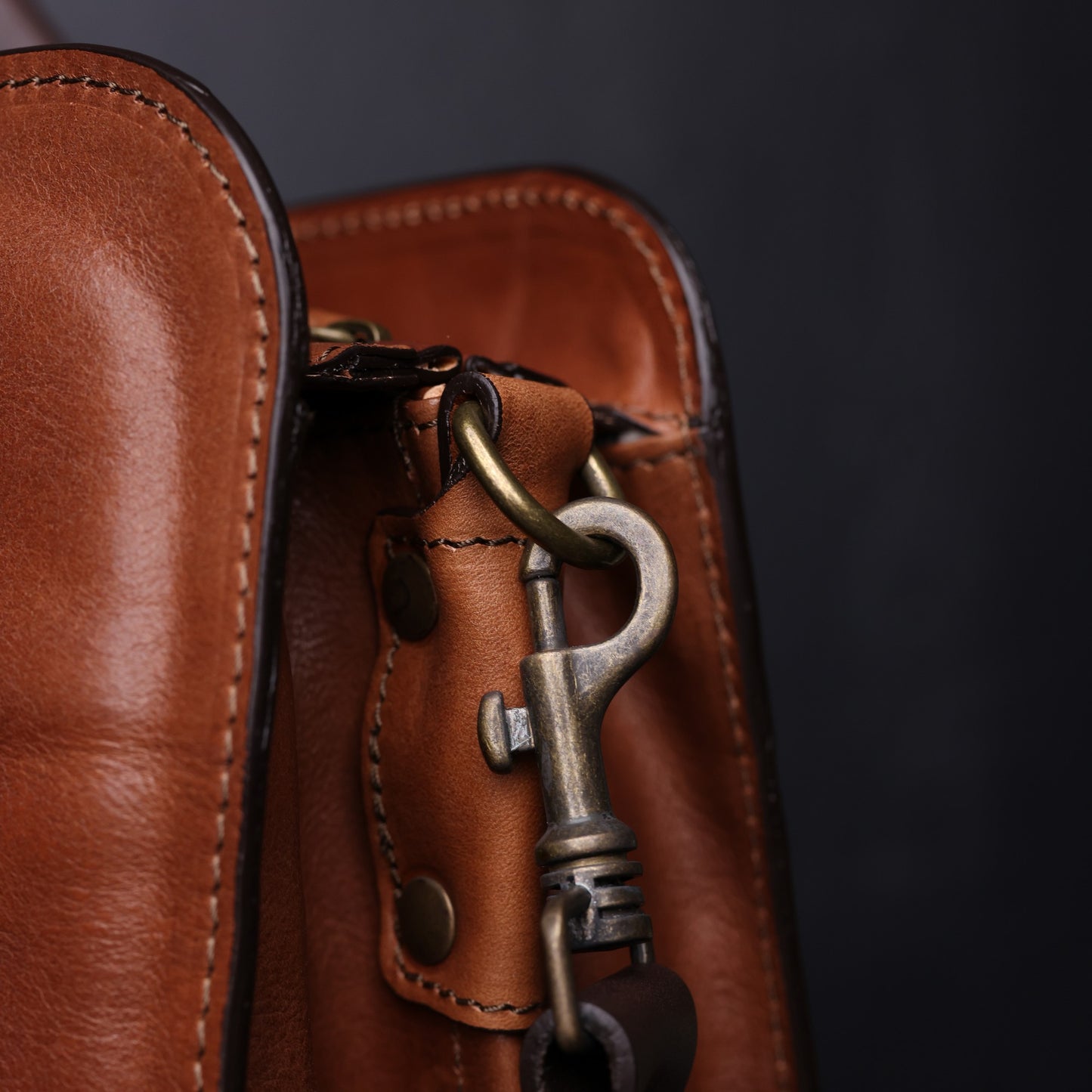 Porte-documents en cuir - Wide Sargasso Sea
