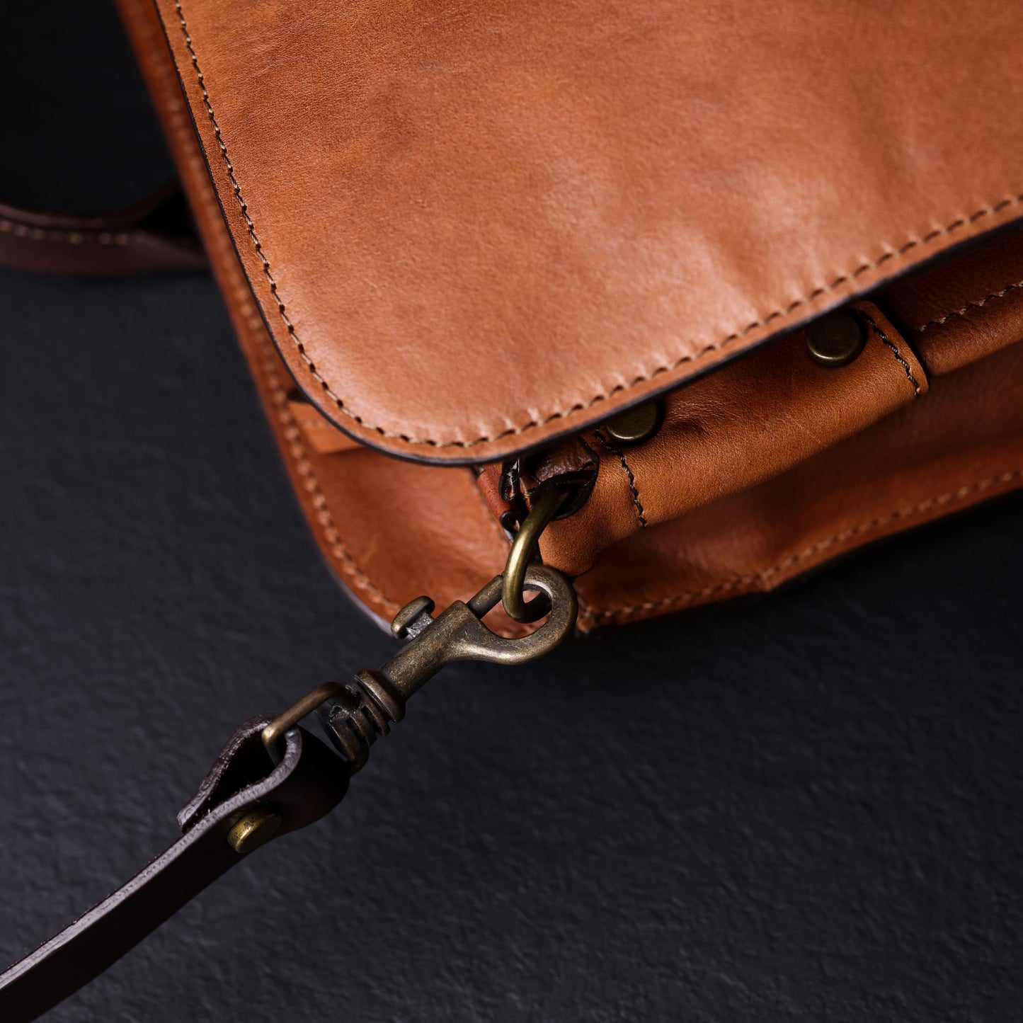 Porte-documents en cuir - Wide Sargasso Sea