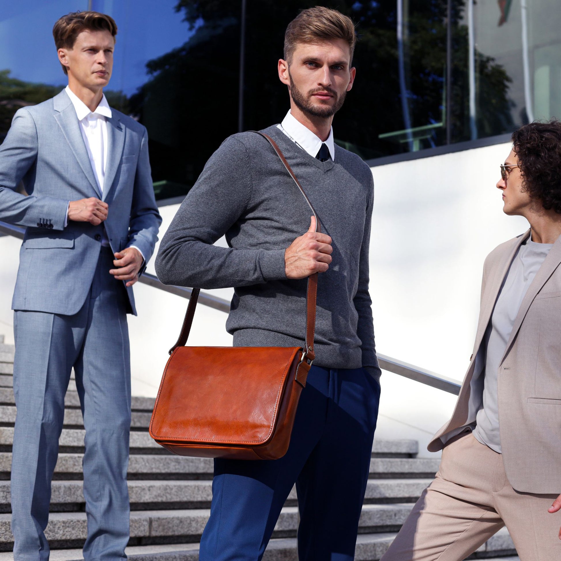 Leather Messenger Bag – The Stranger Messenger Bag Time Resistance   
