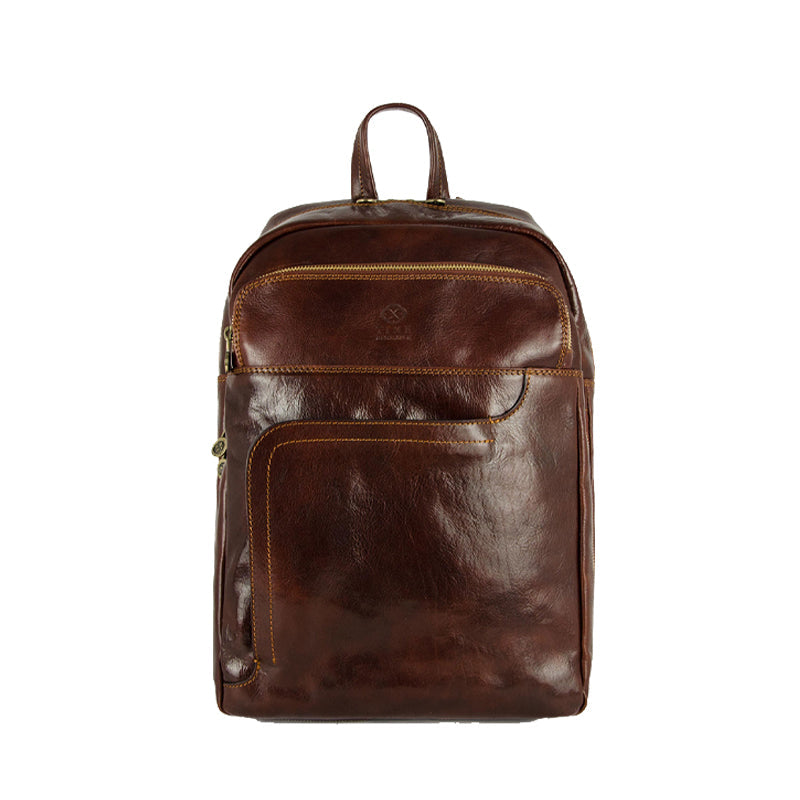 Large Leather Backpack - L.A. Confidential Backpack Time Resistance   