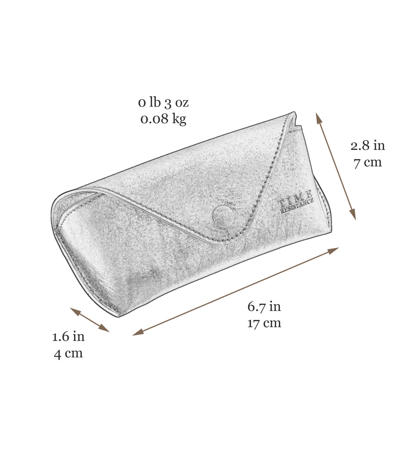 Leather Glasses Case - A High Wind In Jamaica