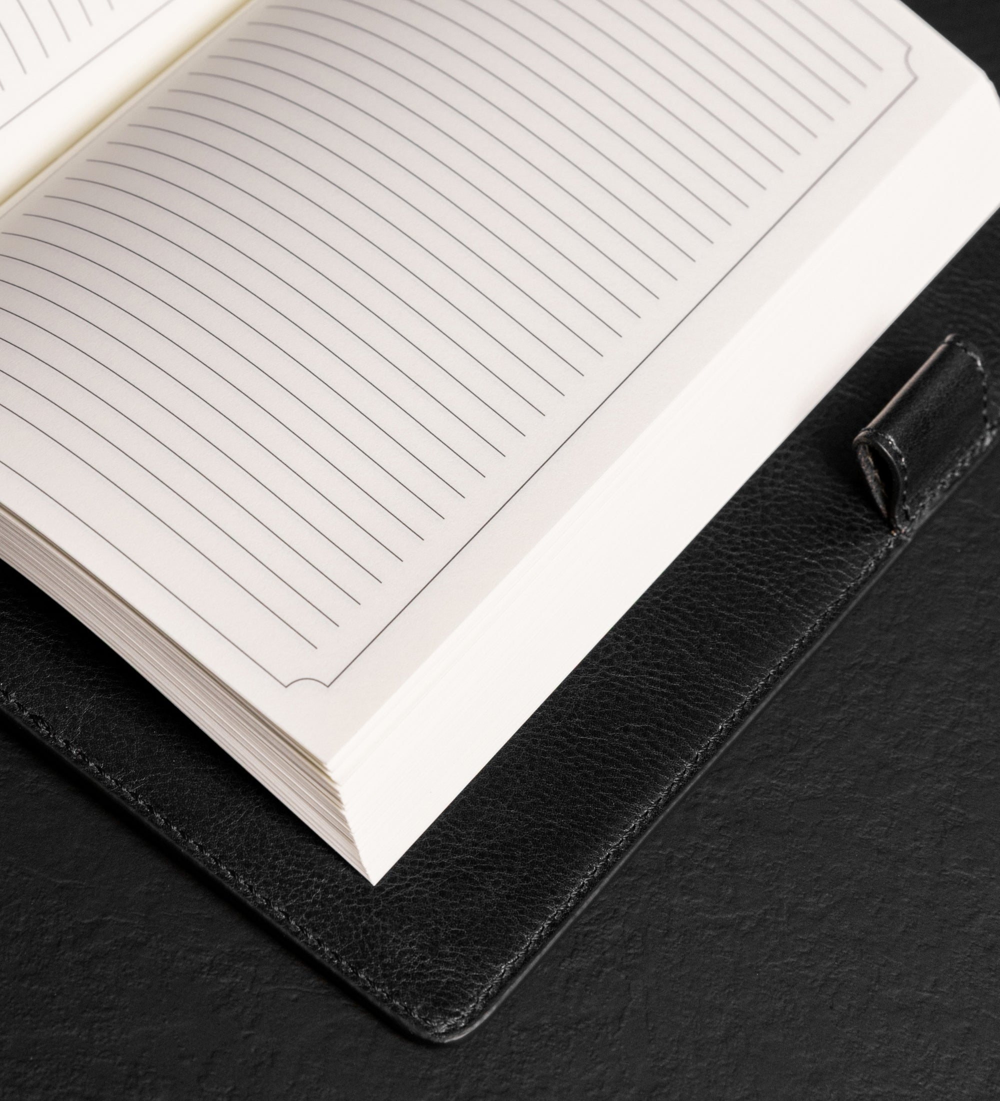 Leather Journal with Refillable A5 Notepad - The Diary of a Nobody