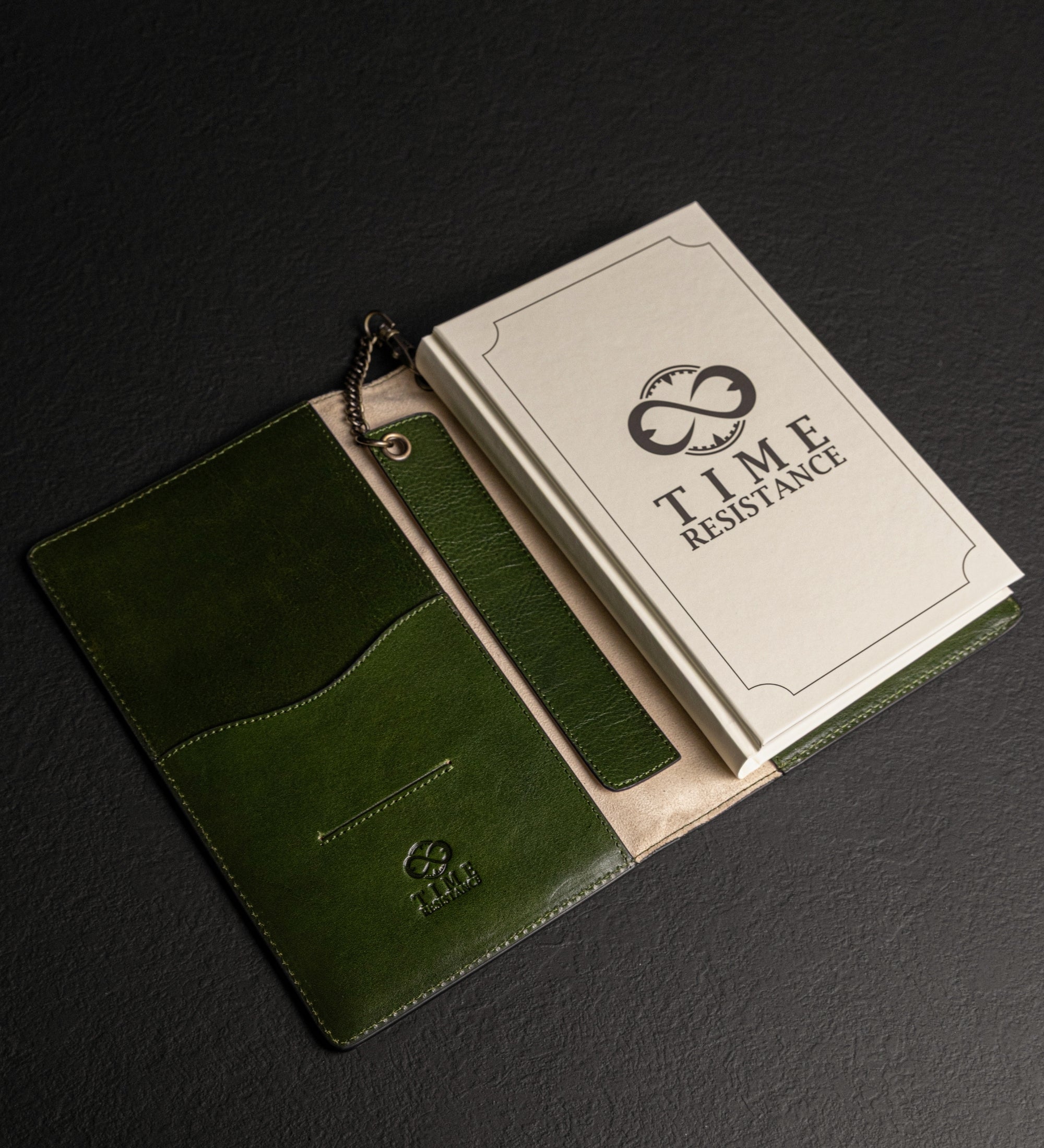 Womens Leather Journal with Refillable A5 Notepad - The Diary of a Nobody