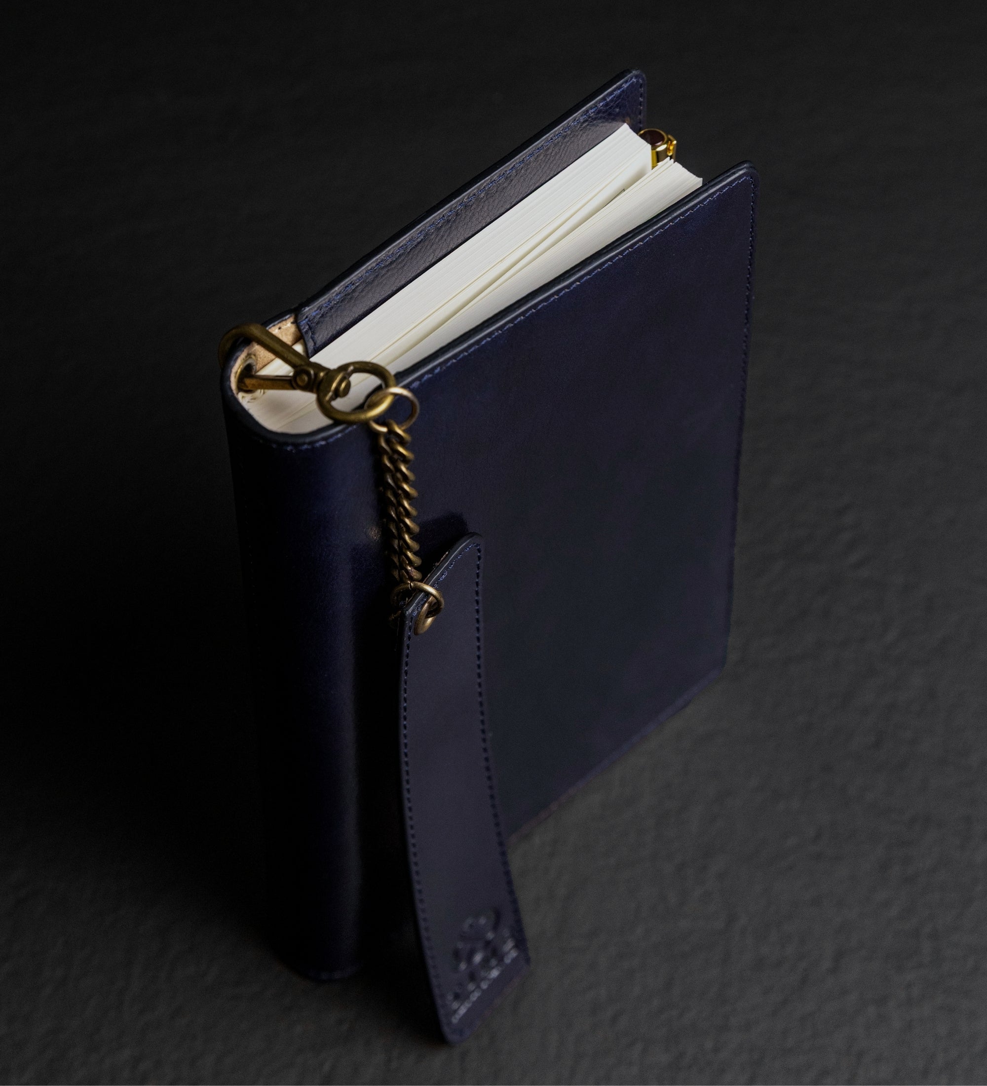 Womens Leather Journal with Refillable A5 Notepad - The Diary of a Nobody